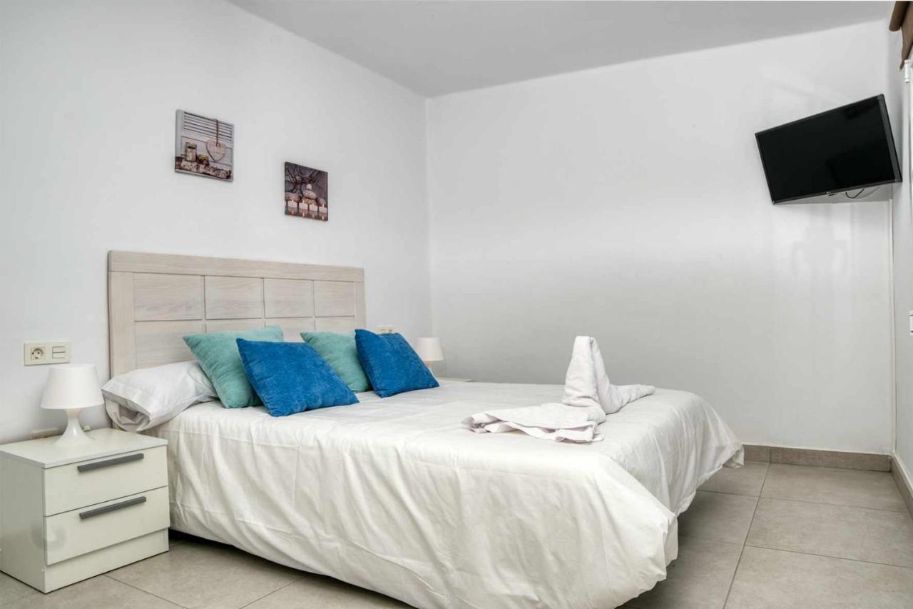 Luminosa Vivienda Vacacional Con Vista A La Piscina Costa Teguise Extérieur photo